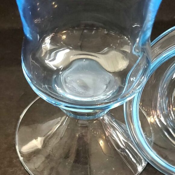 Princess House Inspired Classics Two-Piece Blue Crystal Jar - Picture 4 of 9